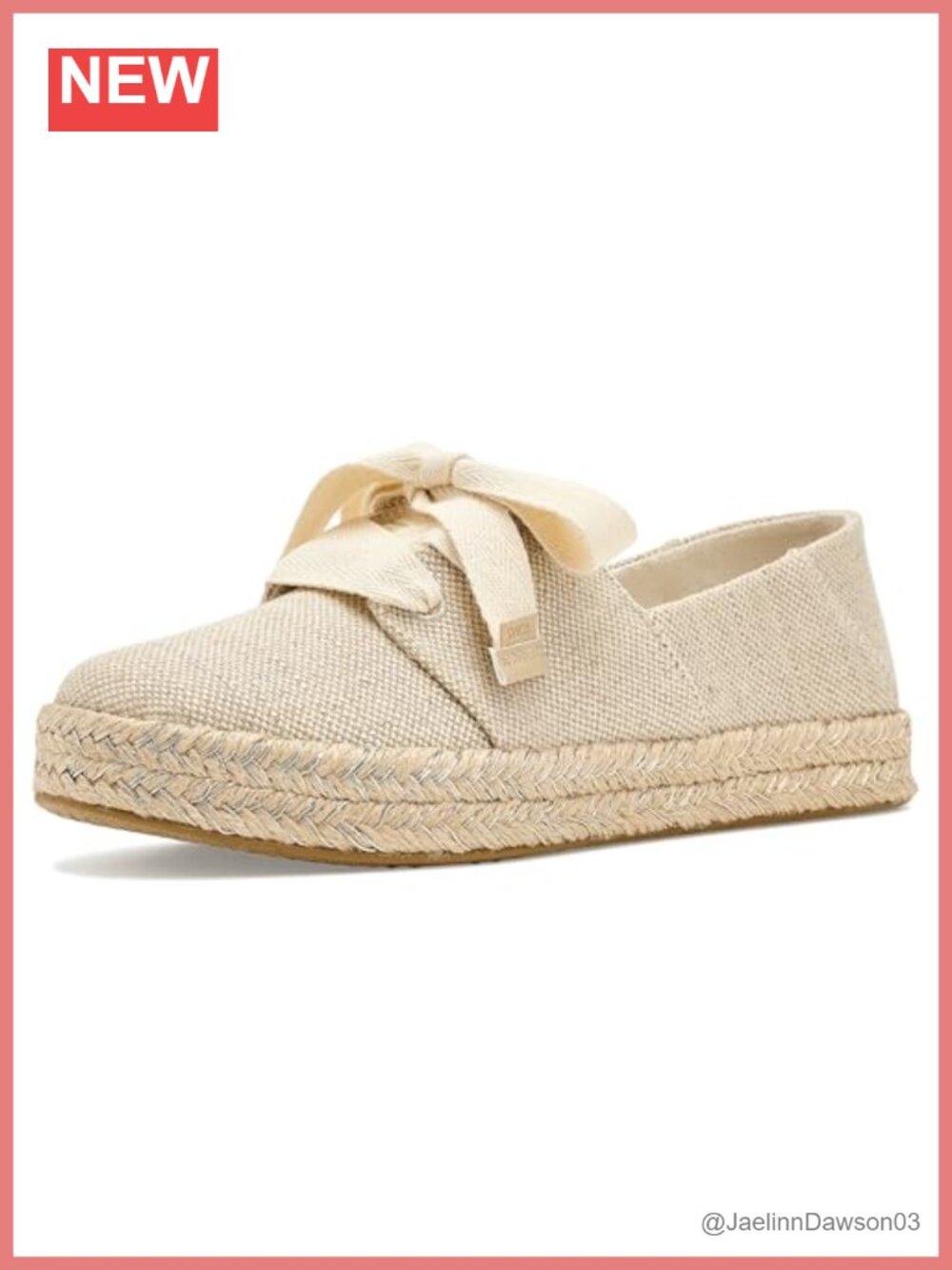 Lace-Up Flatform Espadrille with CloudBound Foam Insoles